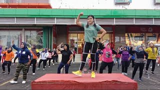SENAM AEROBIK | Musik Aerobik Low Inpact Sorry Sorry Bos by Lulu