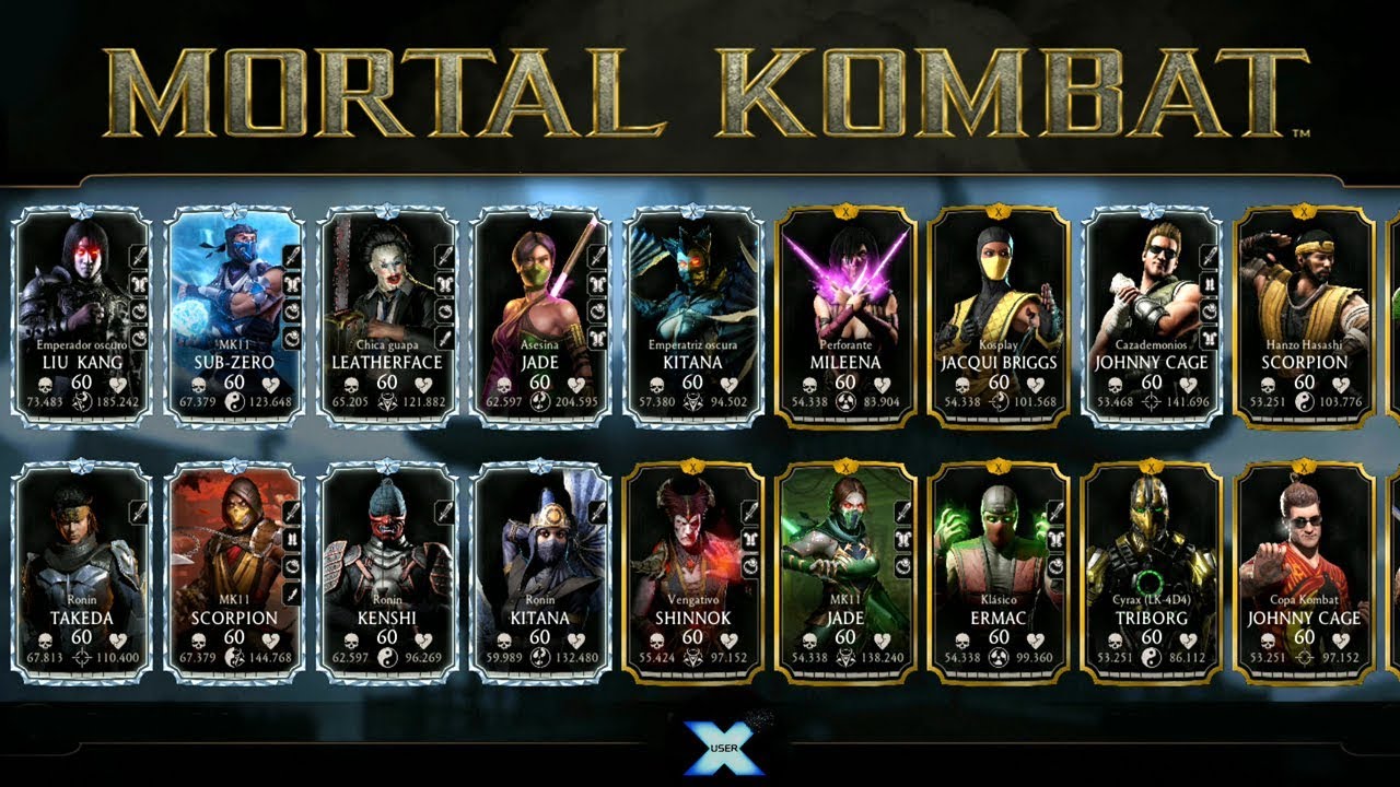 Mortal Kombat Personajes