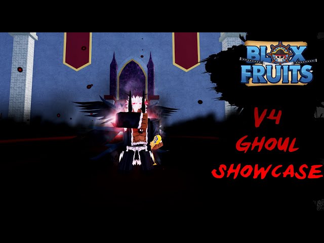 Yes ik that ghoul isnt fully awk #bloxfruits #roblox #viral #v4, mink v4  showcase