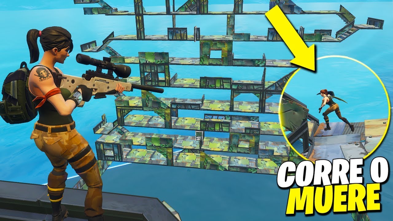 Francotirador Vs Corredor Minijuego Epico Ft Chato Fortnite - francotirador vs corredor