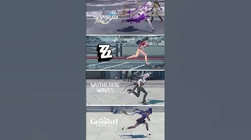 Running Physics | Honkai Star Rail vs ZZZ vs Wuthering Waves vs Genshin Impact