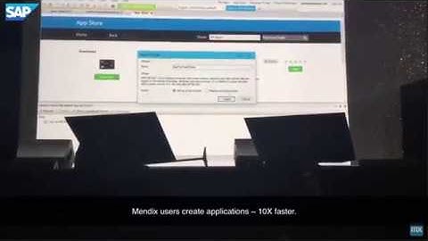 SAP2020: Mendix Rapid Application Development on SAP Cloud Platform