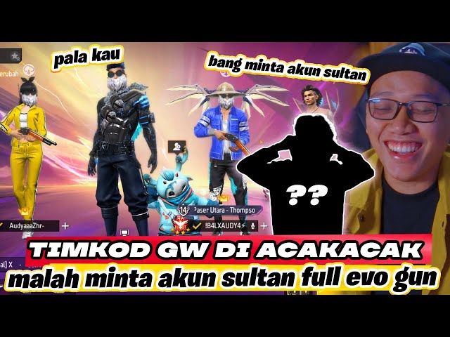 KETEMU BOCIL SONGONG MINTA AKUN FF! TERNYATA DIA YOUTUBER PRANK EPEP! class=