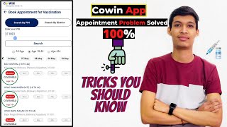 CoWIN Registration For 18+ | How to schedule Appointment on CoWIN | 100% Confirmed Appointment Trick