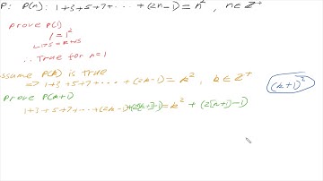 Mathematical Indcution - Prove sum of odd Integers