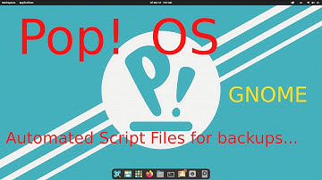Pop!_OS - GNOME - Advanced - How to Automate Backups with Rsync Scripts.
