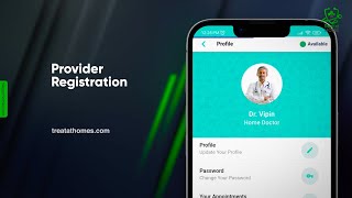 How to Register as Home Doctor with Treat at Home App | Earn by Visiting Patients at Home screenshot 1