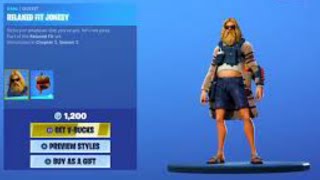 *New* Fat Jonesy + Female Tomato Head and Female Durr burger Head (Fortnite Item shop)