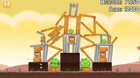Official Angry Birds 3 Star Walkthrough Theme 3 Levels 6-10