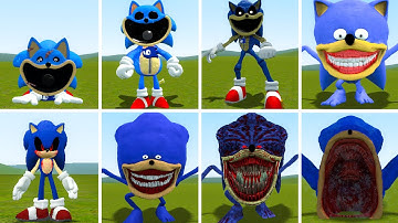EVOLUTION OF ALL NEW SONIC SMILING CRITTERS POPPY PLAYTIME CHAPTER 3 In Garry