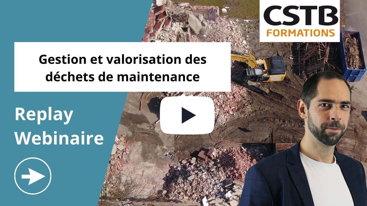 Webinaire : Gestion et valorisation des déchets de maintenance - YouTube