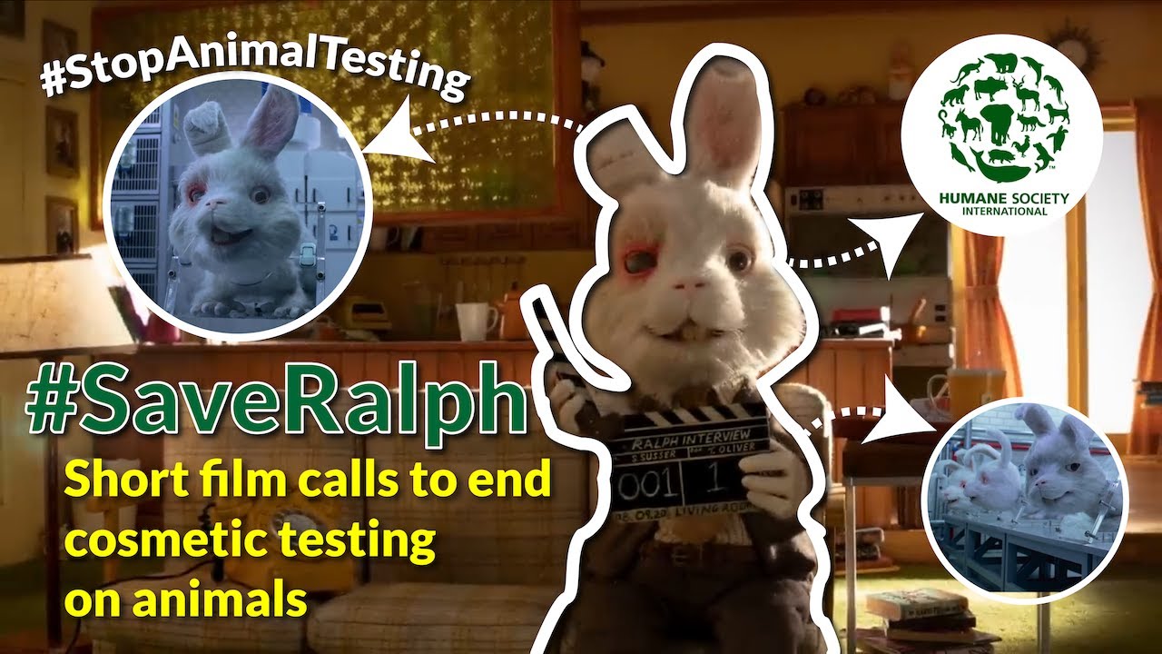 #SAVERALPH Short Film Calls to end Cosmetic Testing on Animals.