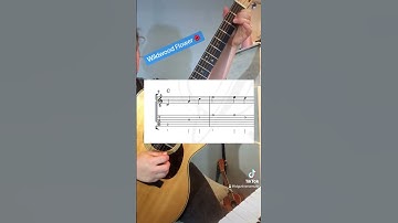 Thumbnail of Wildwood Flower 🌸 Tab in comments! #easyguitar #guitartutorial #guitarlesson