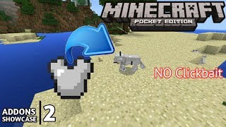 Cara Memasangkan WOLF ARMOR di Minecraft PE - Showcase Addons Minecraft PE Indonesia #2 screenshot 5