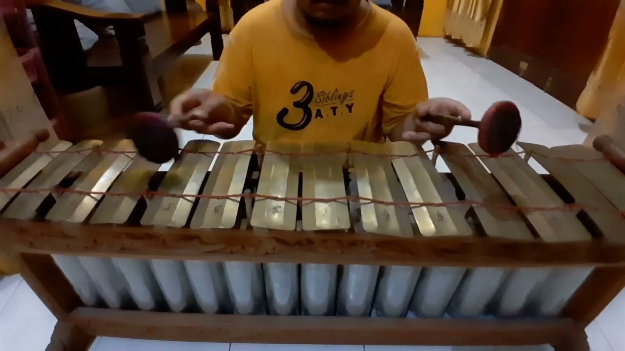 Belajar Genderan Ladrang Asmarandana Slendro Manyura ( Irama I, II, III )