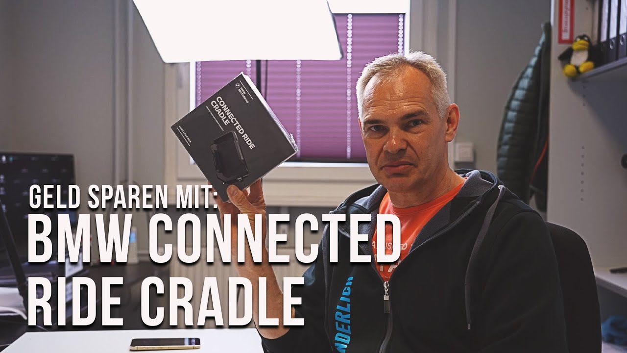 BMW Connected Ride Cradle - Geld sparen mit absolutem Top Zubehör