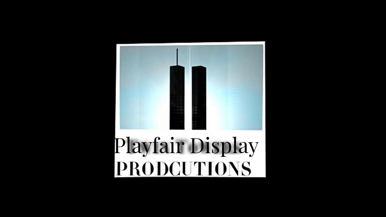 Playfair Display Productions logo YouTube