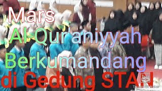 Kumandang Mars Al-Qur'aniyyah di Gedung G PKN STAN Pondokkarya Pondokaren Tangsel