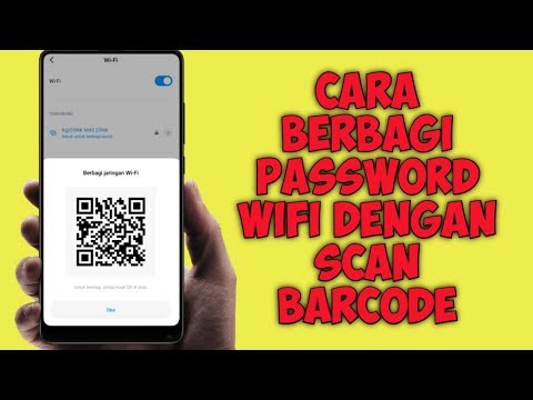 Cara Mudah Berbagi Password WIFI Dengan Scan Barcode