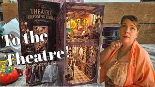 Grande Finale of Theatre Dressing Room Booknook 🎭 #booknook #fifijoy #miniature