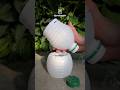 #diy ♻️ Transformando GARRAFA de iogurte em um VASO BONECA! #reciclagem #vasodecorativo #artesanato