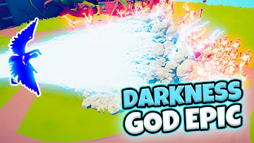EPIC DARKNESS GOD VS EVERY FACTION | TABS MODDED GAMEPLAY