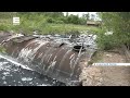 В посёлке под Ачинском начали ликвидировать огромную яму с мазутом