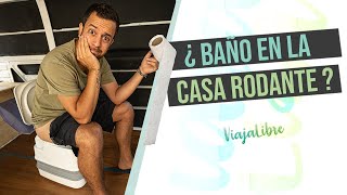 Así iremos al baño en nuestra casa rodante!