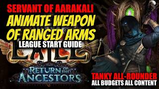 Aarakali Servant - Animate Weapons | The BEST League Stater ever | POE 1 ROTA | Phrecia V4.0