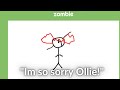 Draw a Zombie they said...