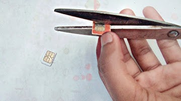 Normal SIM Card to Micro-SIM card easly Convert
