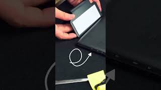 How to remove and replace the Decent tablet stand (short) #tabletstand #espressomachines