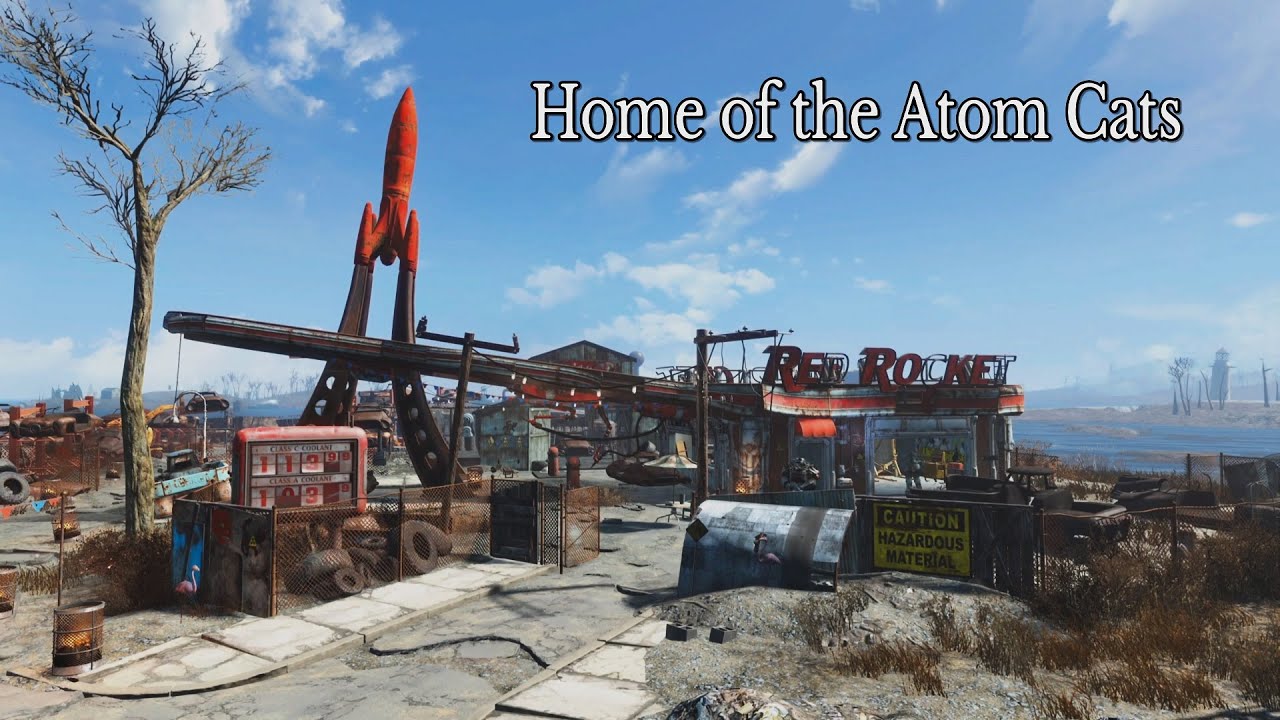 Fallout 4  -  Home of the Atom Cats  -  1950's Music