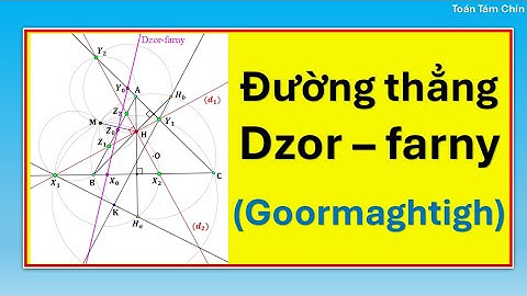 🏆🎯Khám Phá Đường Thẳng “Dzor-Farny” – Bí Ẩn Hình Học Khiến Ai Cũng Bất Ngờ! 🔥