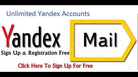 How to create unlimited Yandex accounts--You need emails if you want to create Facebook accounts