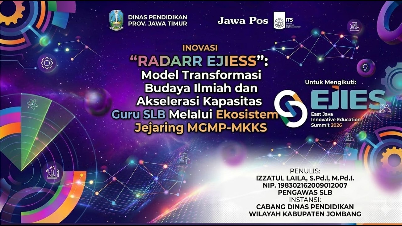 IZZATUL LAILA - CABDIN JOMBANG - EJIES 2026 - RADARR EJIESS: Model Transformasi Kapasitas Guru PKLK