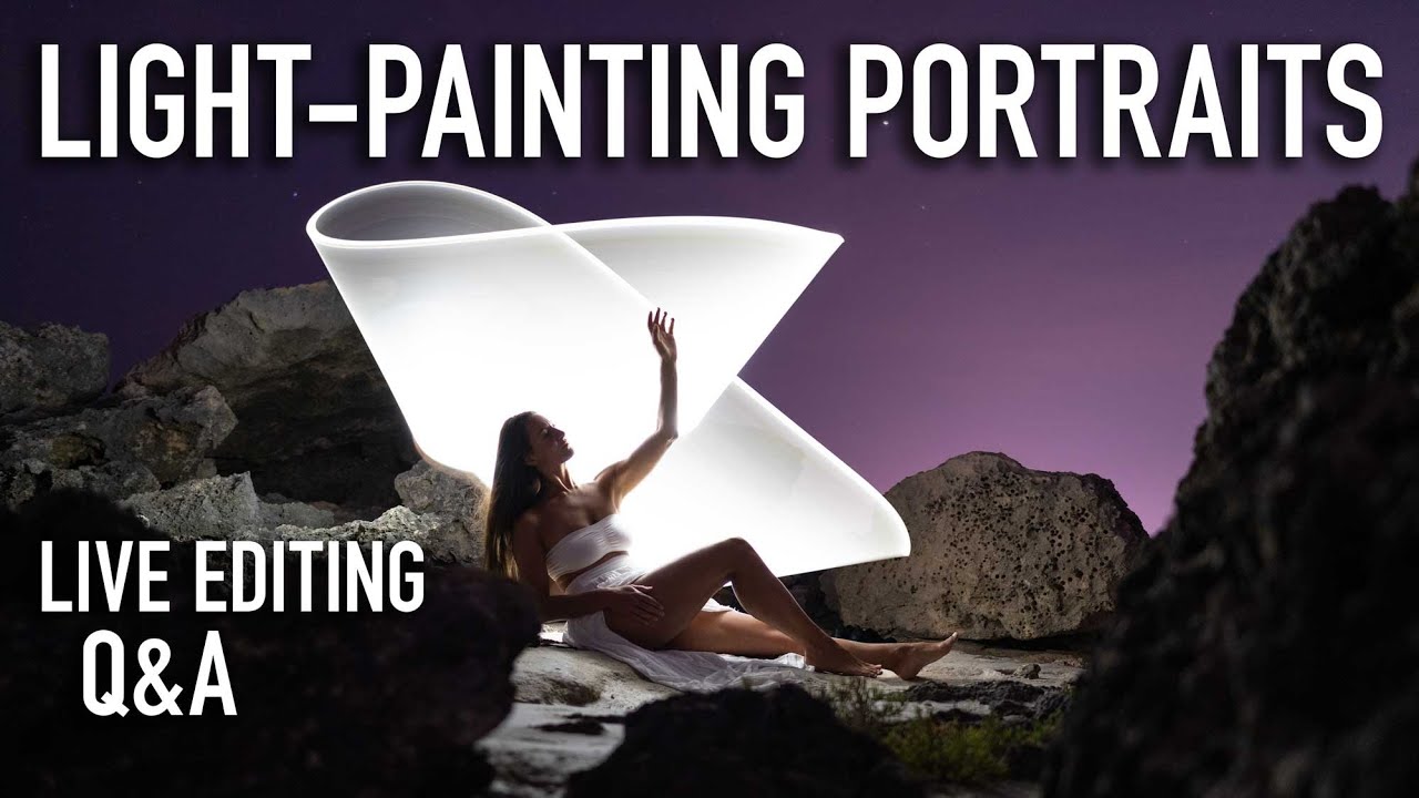 How to Paint a Portrait with Lights [Live Editing]