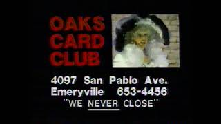 1987 Oaks Card Club 