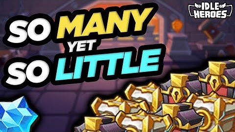 Idle Heroes - So Many ARTIFACTS, So Little ESSENCE!!!