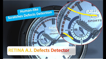 "Deep learning Human-like" Inspection detecting Watch Scratches on Shiny Metallic and Glass Surfaces