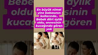 En Büyük Nimet Yine Babasının Kollarında.. Bebek Dört Aylık Oldu, Annesinin Kucağında Gören Yok Resimi