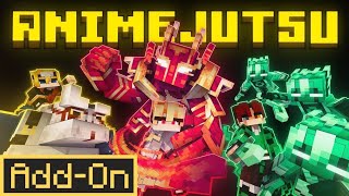 Anime Jutsu Update Add-On In Minecraft Be