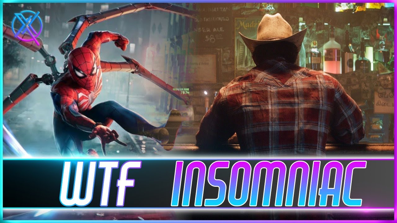 INSOMNIAC GAMES MARVELS SPIDERMAN 2 AND WOLVERINE ANNOUNCED!!