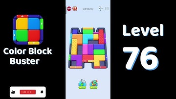Color Block Buster Level 76 Walkthrough 🎨🧩 | Go Answer
