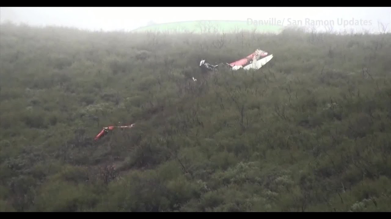 Raw Footage: Small Plane Crashes Into Mount Diablo, 1 Dead - YouTube