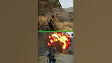 EXPLOSION EFFECTS COMPARISON (TLOU2 VS DAYS GONE) PART 8