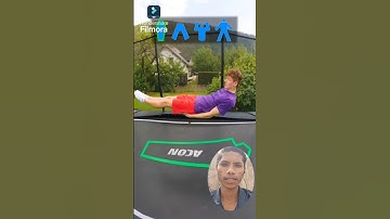 Jumping into CRAZY SHAPES! (2024)  #trampoline #backflip #challenge