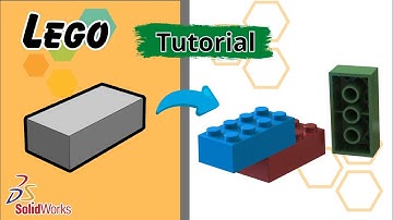 how to make Lego Brick in SolidWorks