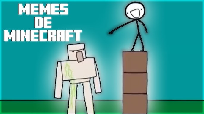 MELHORES MEMES DE MINECRAFT EM IMAGENS #8 