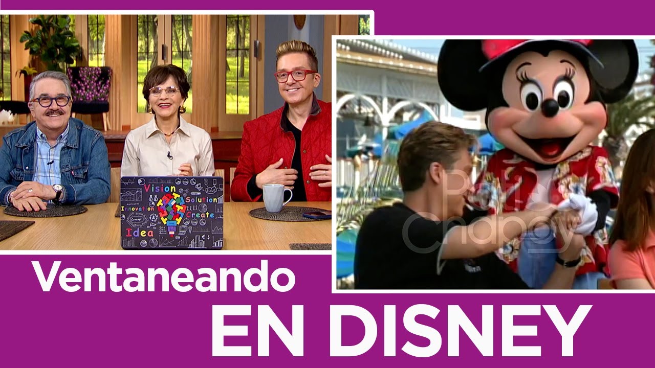 Pati Chapoy, Pedro Sola y Daniel Bisogno recuerdan viaje a DISNEY | VENTANEANDO | TV Azteca 30 años